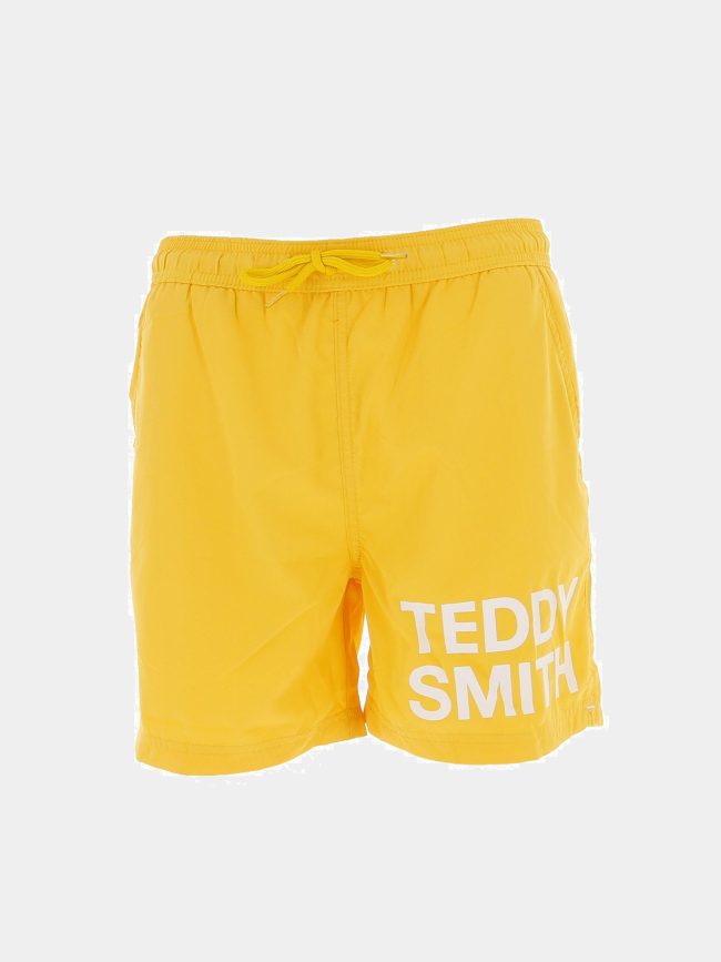 Short de bain diaz jaune homme - Teddy Smith