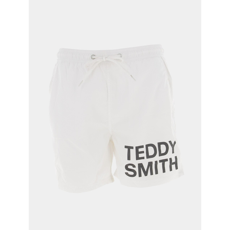 Short de bain diaz blanc homme - Teddy Smith