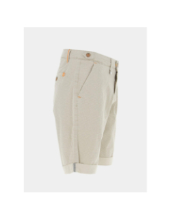 Short chino imprimés brint beige homme - Benson & Cherry