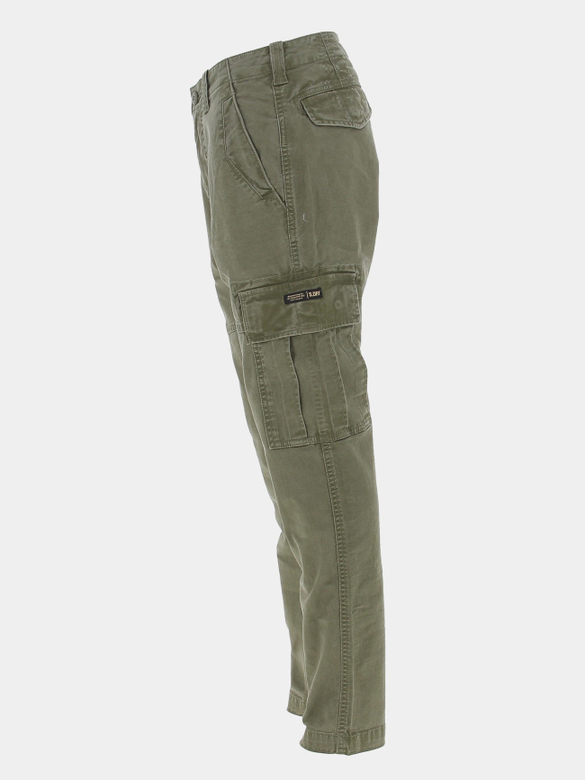 Pantalon cargo core authentic kaki homme - Superdry