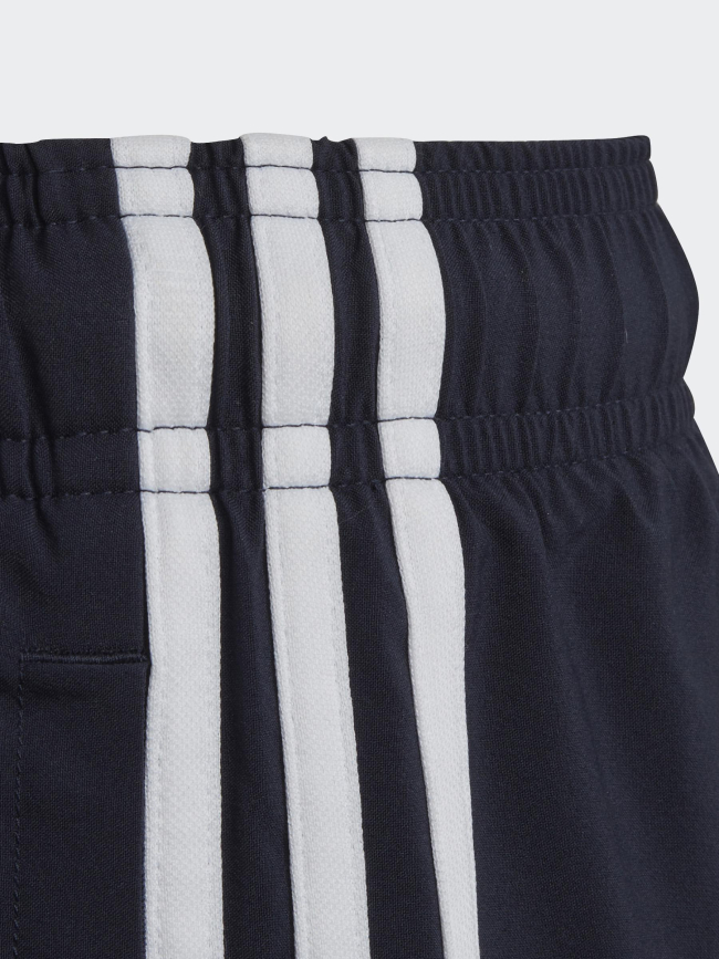 Short jogging 3 stripes bleu marine garçon - Adidas