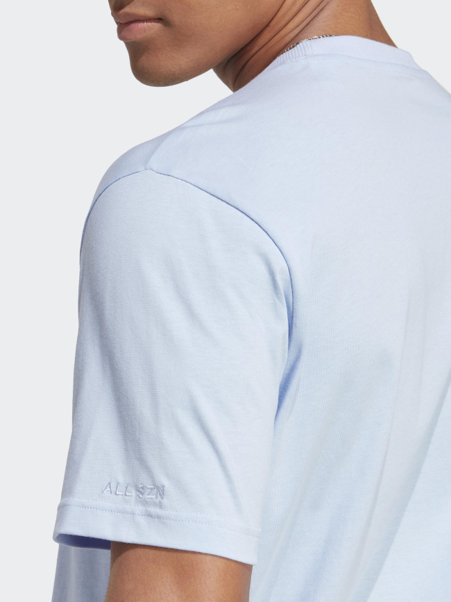 T-shirt all szn bleu pastel homme - Adidas