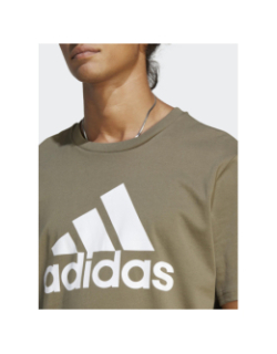 T-shirt big logo kaki homme - Adidas