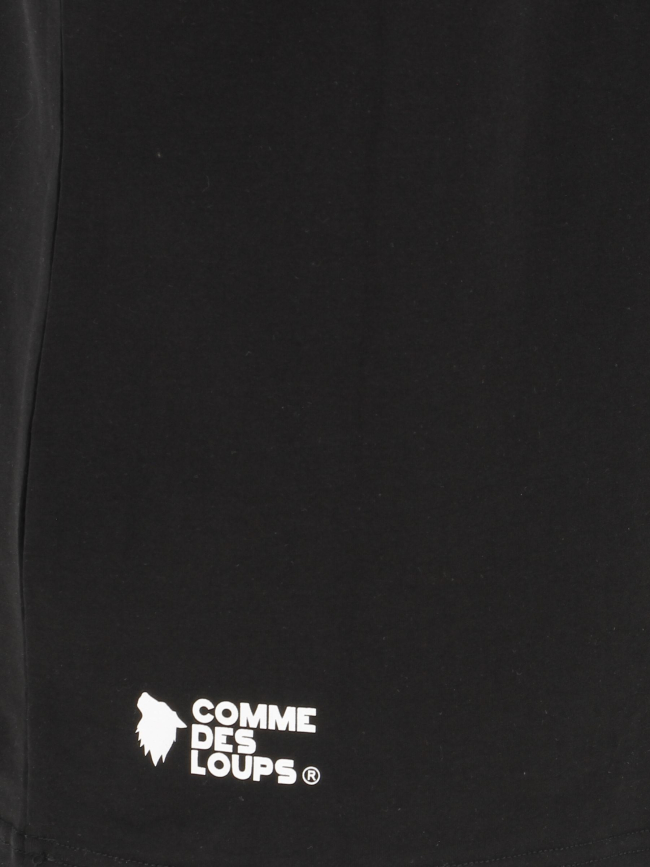 T-shirt logo genova noir homme - Comme Des Loups