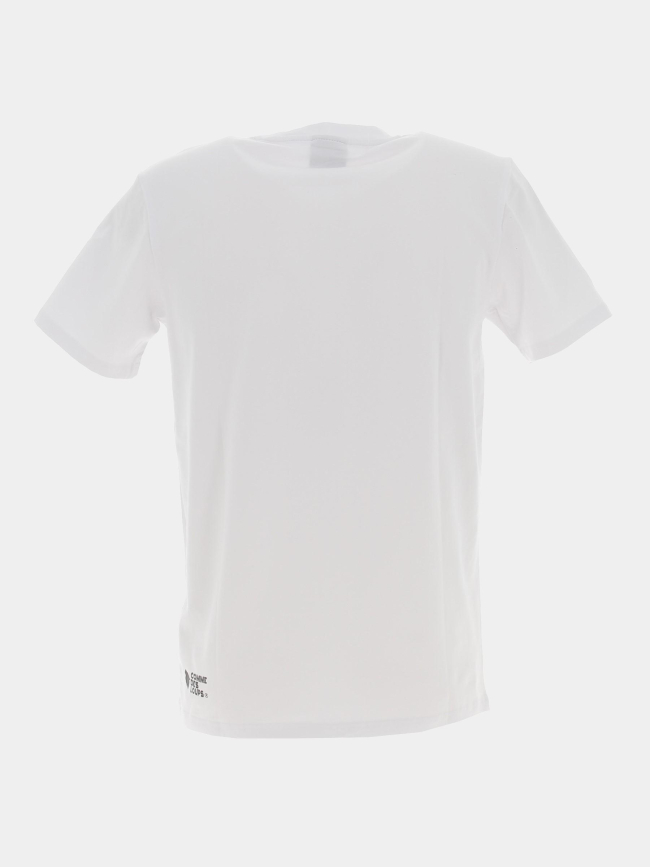 T-shirt logo genova blanc homme - Comme Des Loups
