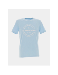T-shirt circle flaxton logo surf bleu homme - Quiksilver
