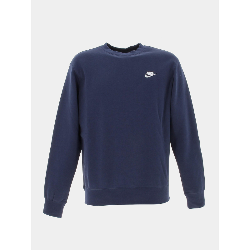 Sweat sportswear club crew bleu marine homme - Nike