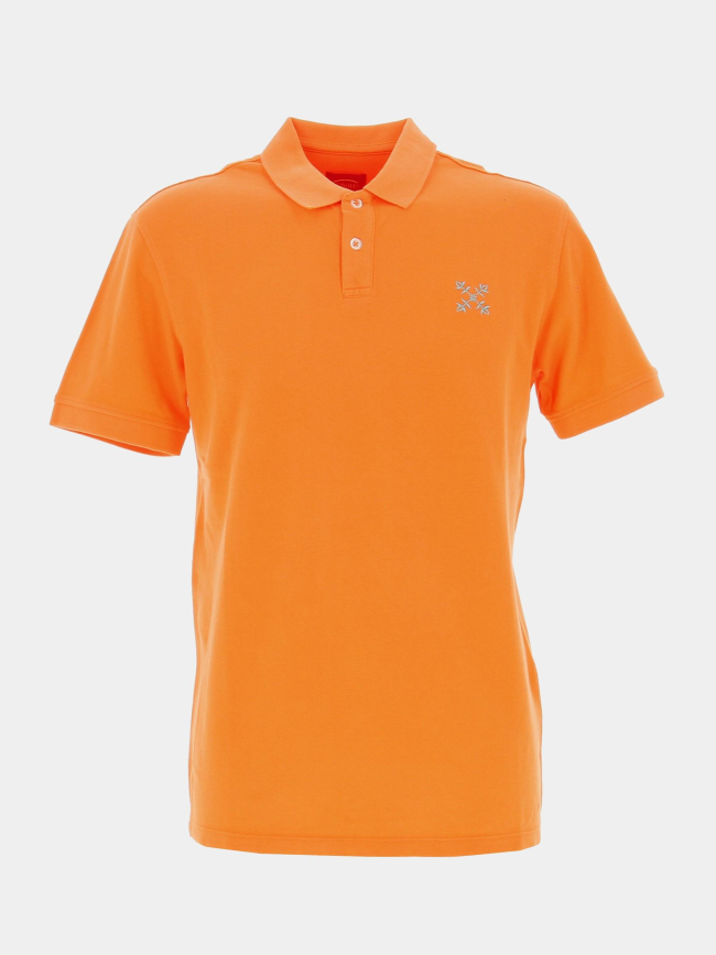 Polo manches courtes nasdak orange homme - Oxbow