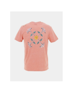 T-shirt graphique dos tezako rouge chiné homme - Oxbow