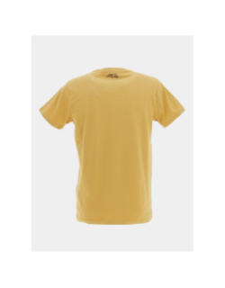 T-shirt life logo bleu jaune homme - Von Dutch