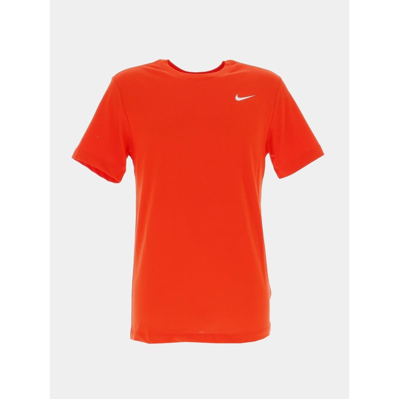 T-shirt uni crew logo rouge homme - Nike