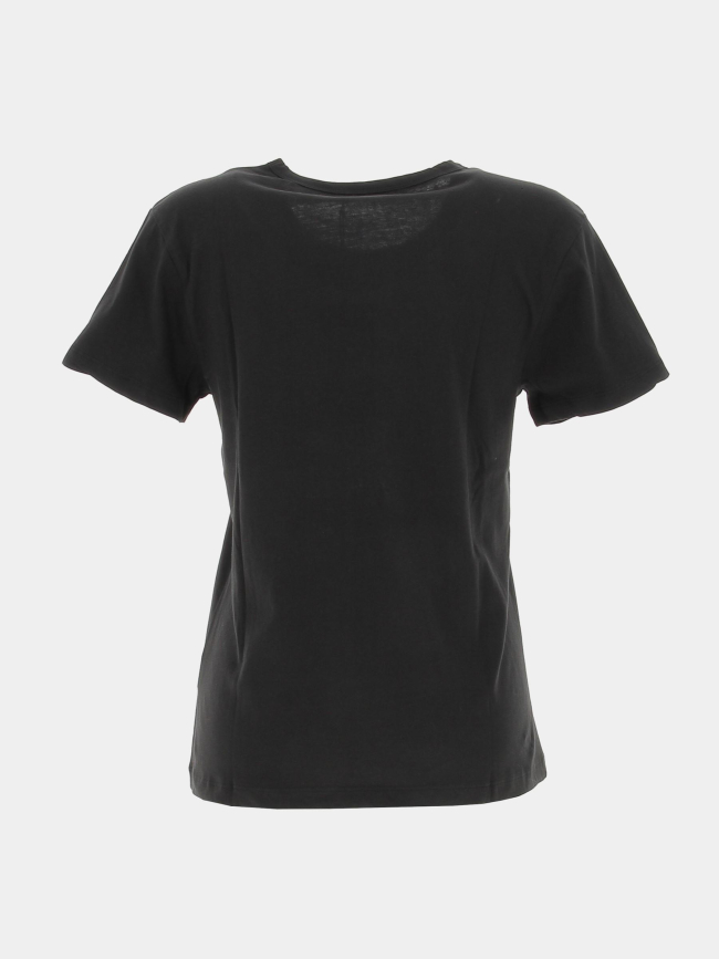 T-shirt tropical addict noir femme - Deeluxe