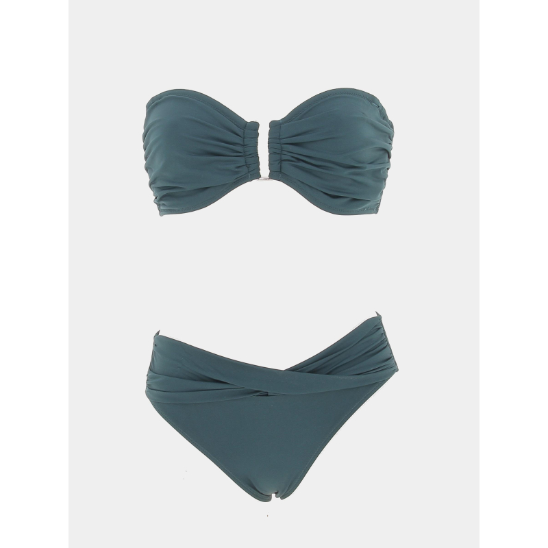 Maillot de bain 2 pièces chloé bali vert femme - Grain De Sable