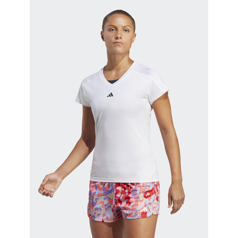 T-shirt de sport training essential blanc femme - Adidas