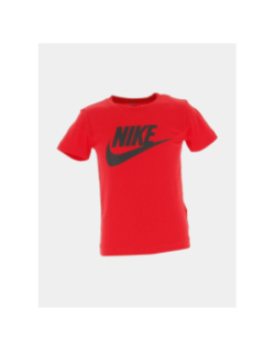 T-shirt futura logo noir rouge enfant - Nike