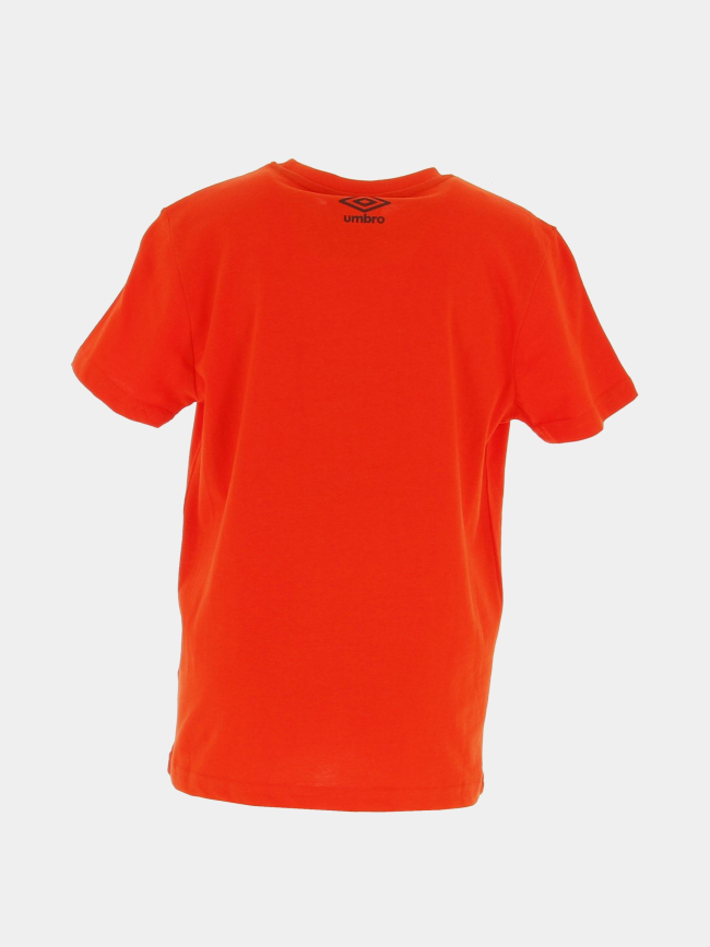 T-shirt osar stacked logo rouge garçon - Umbro