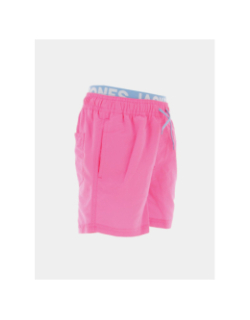 Short de bain fiji neon rose fluo enfant - Jack & Jones