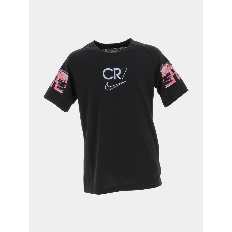 T-shirt de football cr7 ronaldo noir enfant - Nike