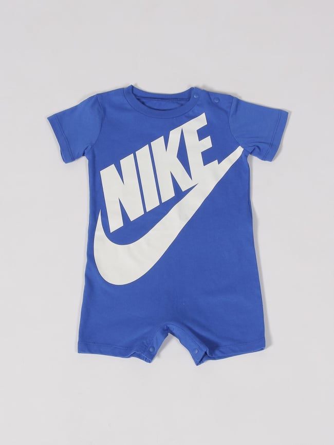 Combishort futura romper bleu bébé - Nike