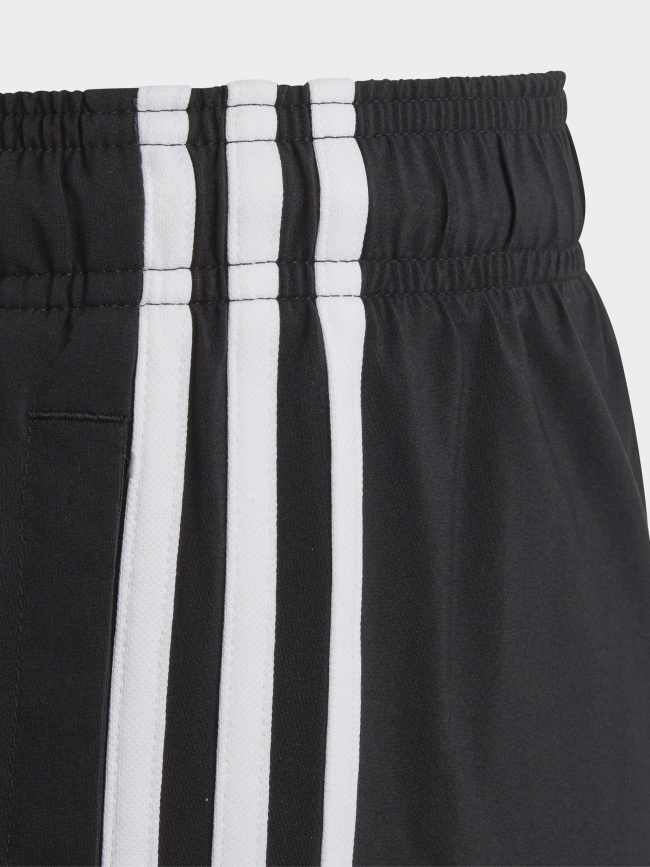 Short de sport 3 stripes noir enfant - Adidas