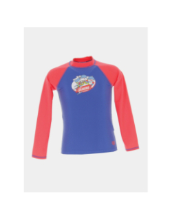 T-shirt manches longues anti-UV friends bleu enfant - Arena