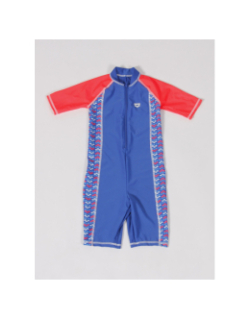 Combinaison Natation Enfant Anti-UV - Maillot 1 Pièce + Bonnet - Garçon