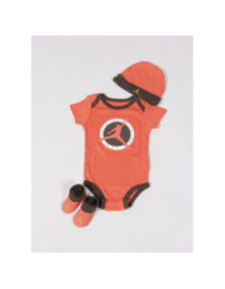 Ensemble 3 pièces air logo rouge bébé - Jordan