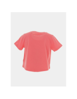 T-shirt crop top sportswear futura rose fille - Nike