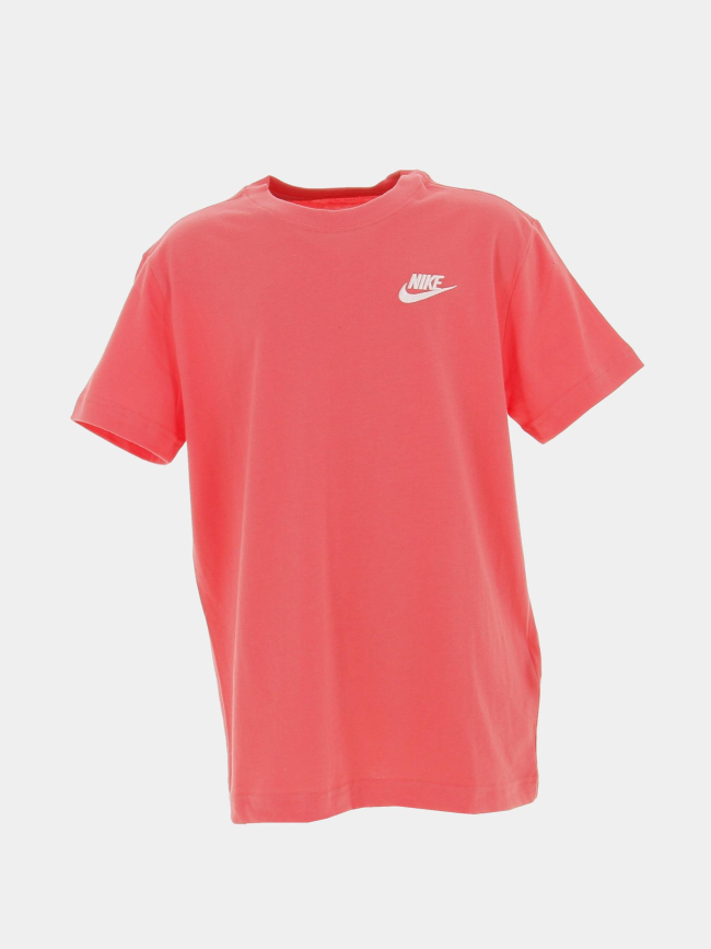T-shirt sportswear club logo rose enfant - Nike
