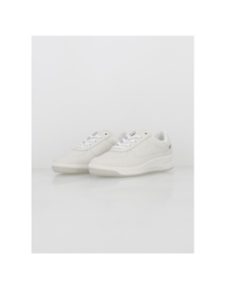 Baskets en cuir tennis brandy écru femme - Tbs