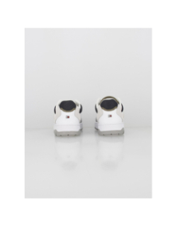 Baskets street mix monogramme blanc gris homme - Tommy Hilfiger