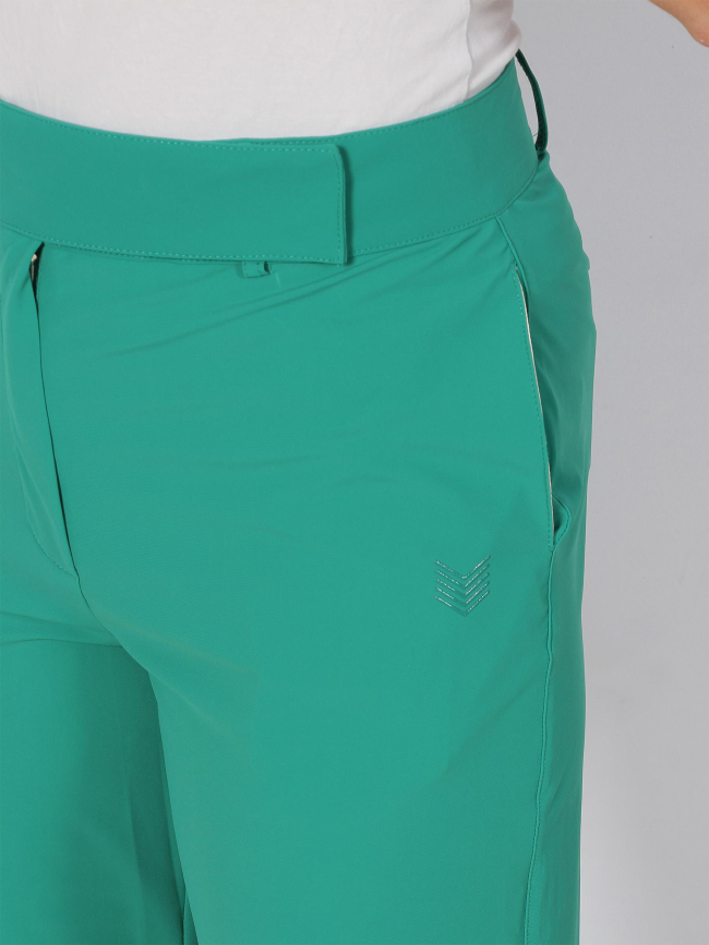 Pantalon large jerry vert femme - Hbt