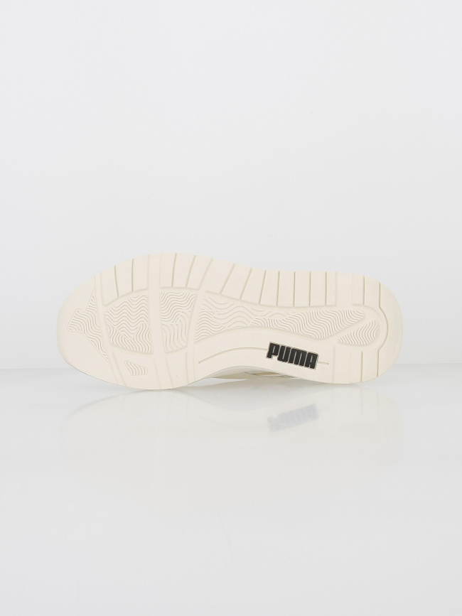 Baskets trinity beige blanc homme - Puma