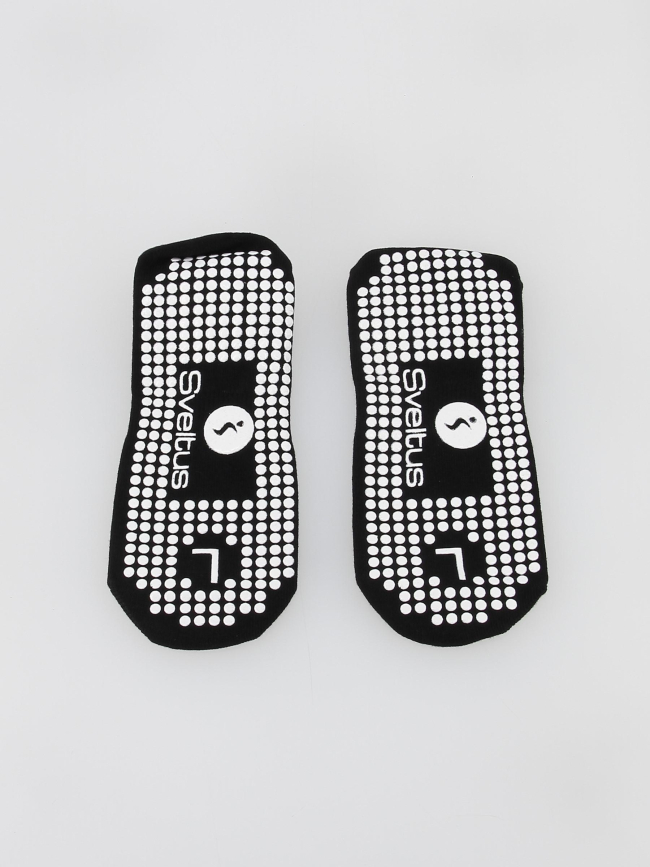 Chaussettes antidérapantes gymnastique 41-42 noir - Sveltus
