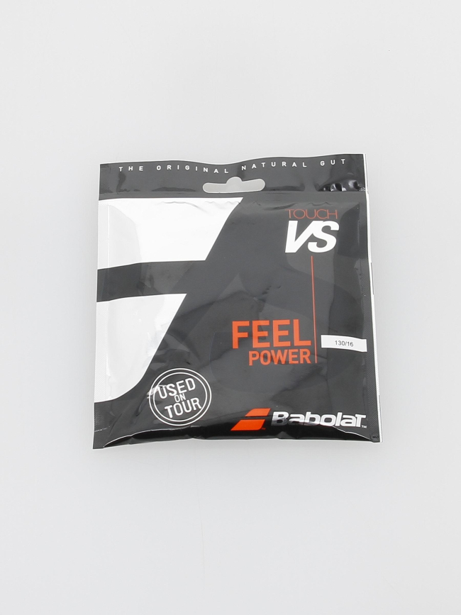 Cordage de tennis touch vs feel power boyau naturel - Babolat