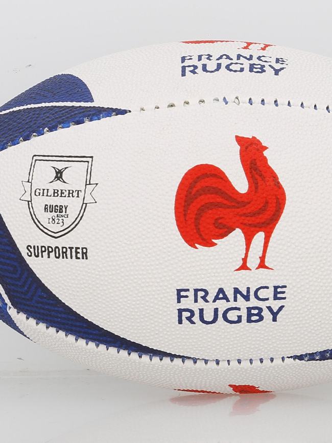 Mini ballon de rugby supporter ffr blanc - Gilbert