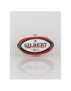 Ballon de rugby mini replica toulon blanc - Gilbert