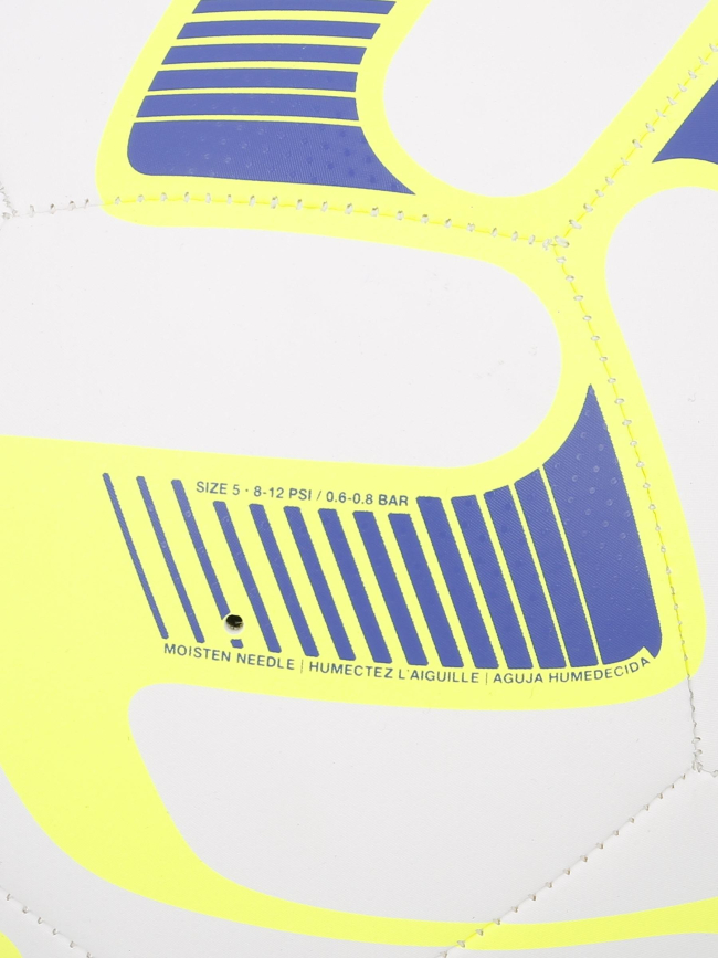 Ballon de football pitch fa22 blanc jaune fluo - Nike