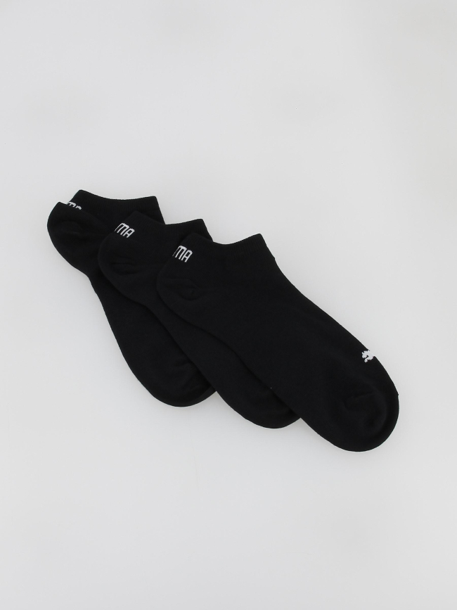 Chaussettes sneaker plain 3 paires noir - Puma