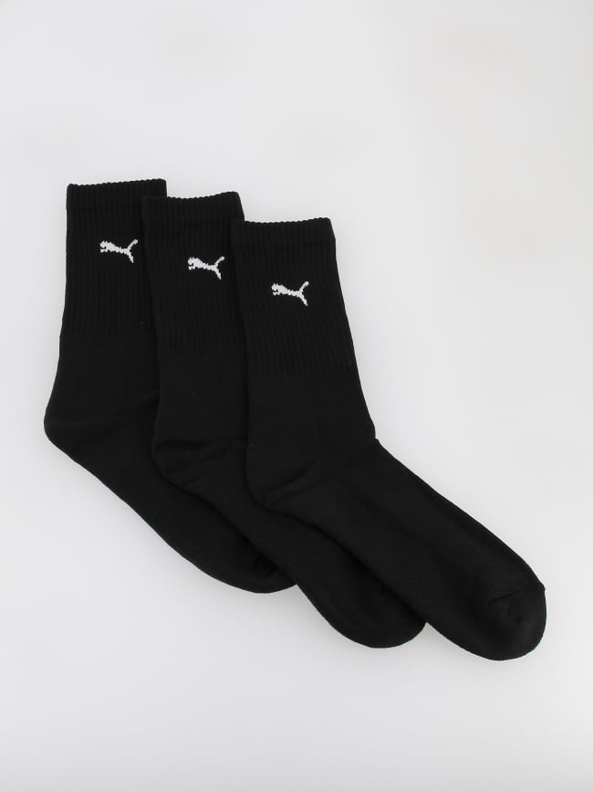 Chaussettes sport 3 paires noir homme - Puma
