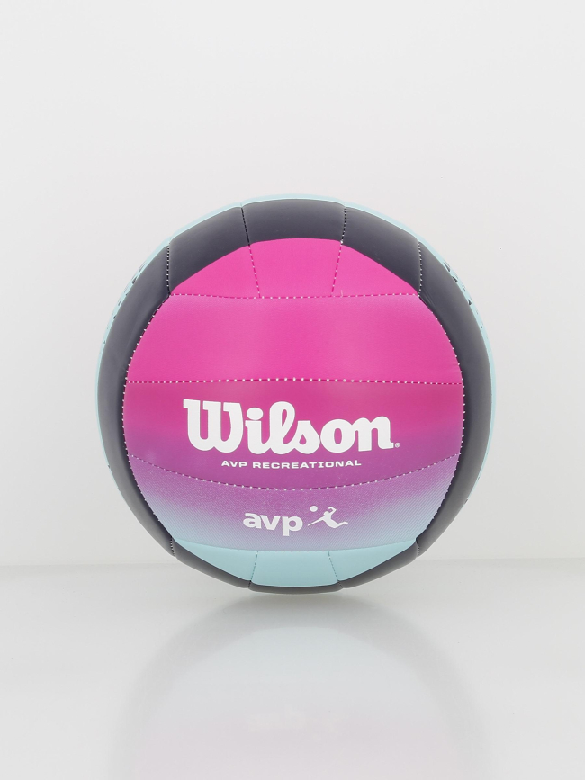 Ballon de beach volley avp oasis violet bleu - Wilson