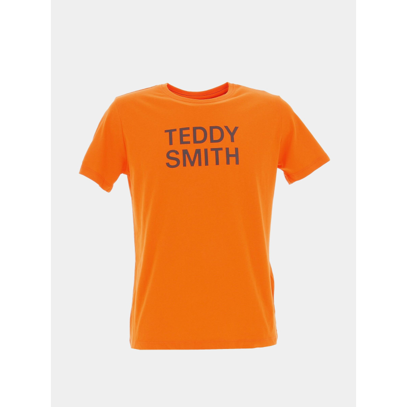T-shirt ticlass orange enfant - Teddy Smith