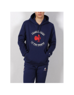 Sweat fanwear FFR bleu marine homme - Le Coq Sportif