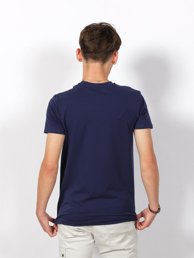 T-shirt logo signature bleu marine homme - Project X Paris