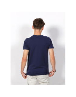 T-shirt logo signature bleu marine homme - Project X Paris