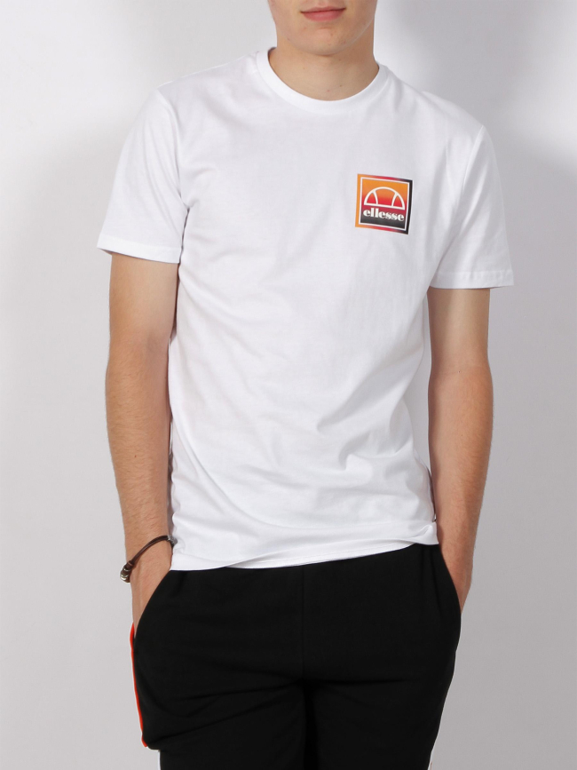 T-shirt padora blanc homme - Ellesse