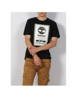 T-shirt stack logo noir homme - Timberland