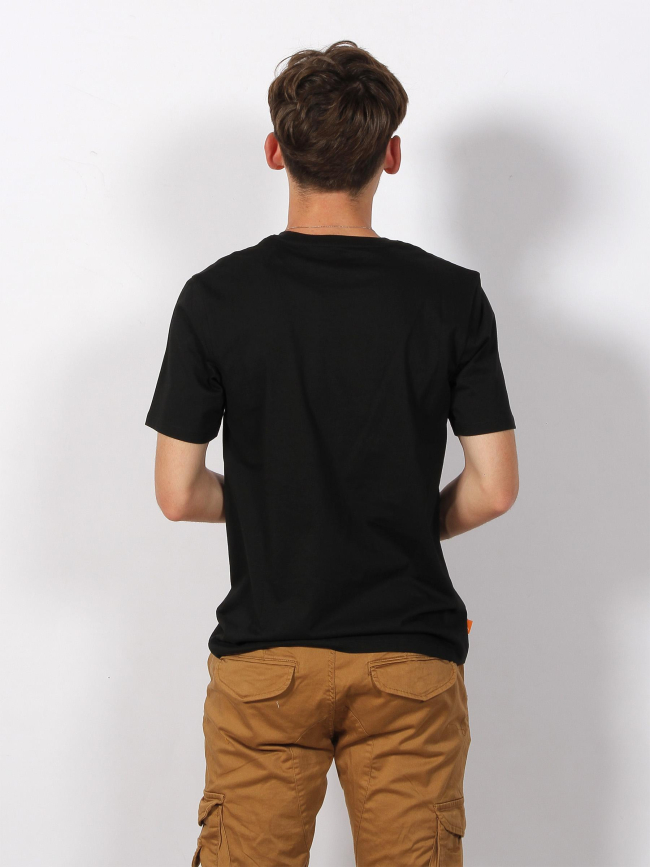 T-shirt stack logo noir homme - Timberland