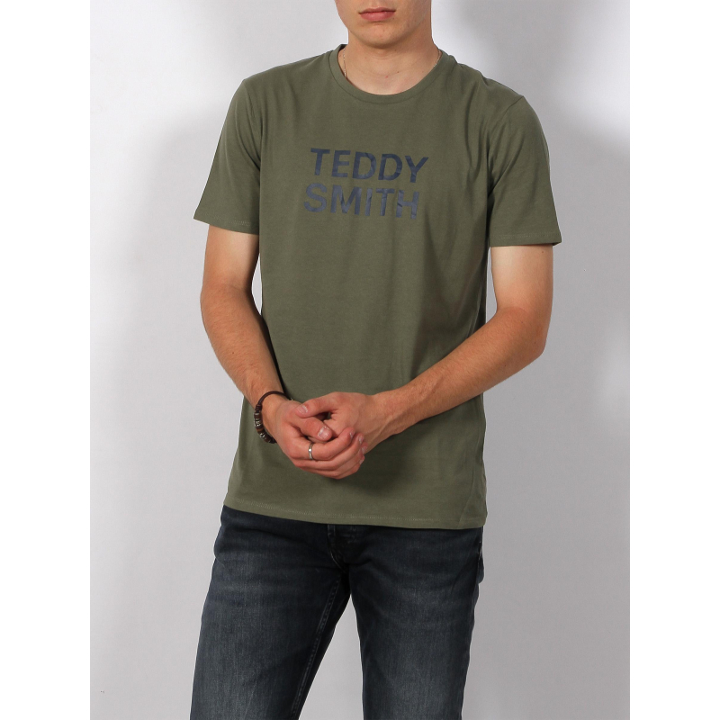 T-shirt ticlass basic vert homme - Teddy Smith