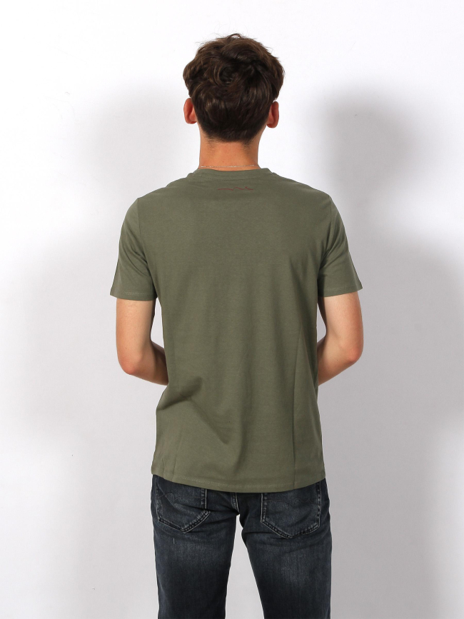 T-shirt ticlass basic vert homme - Teddy Smith